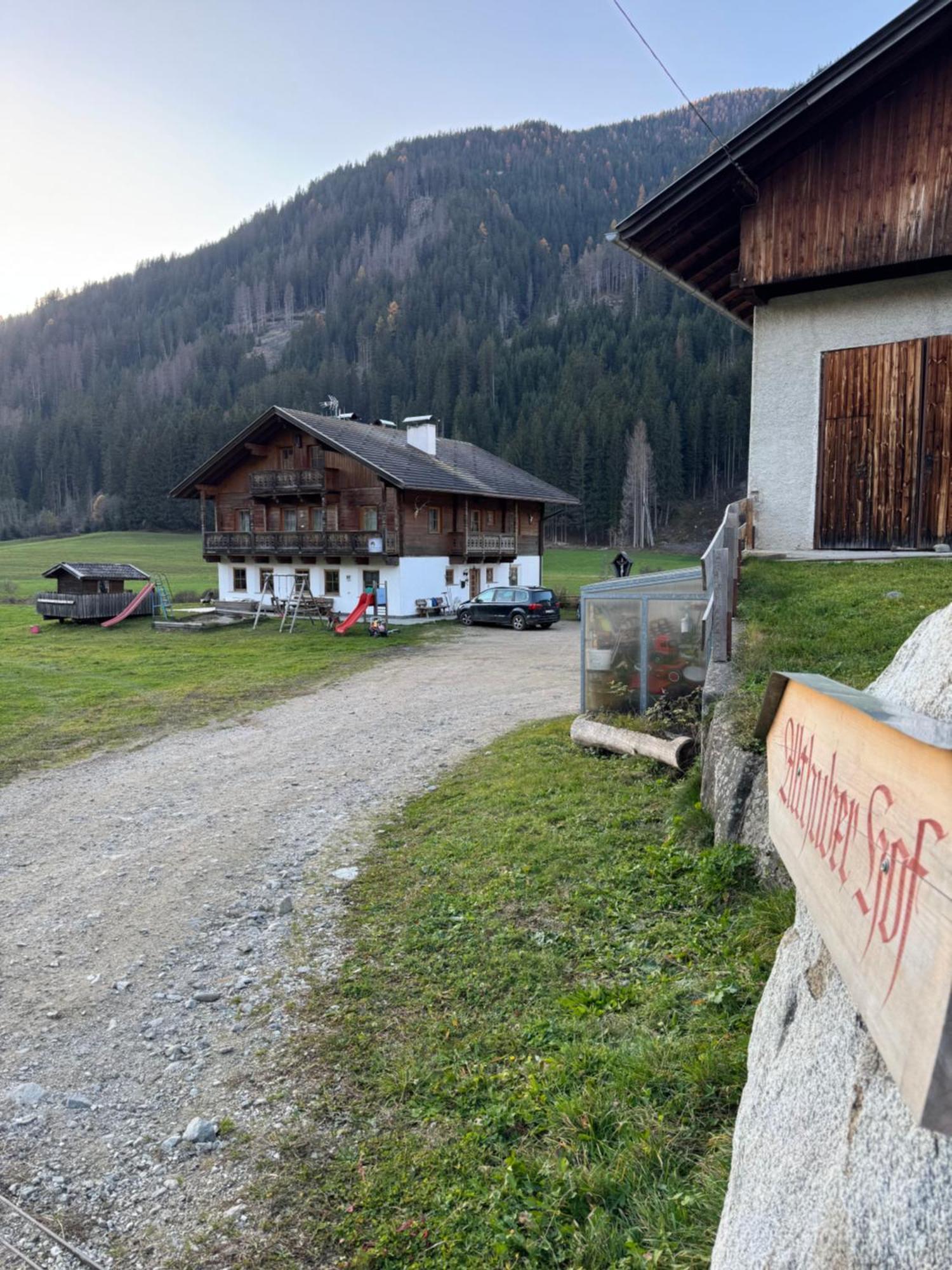Апартаменты Althuberhof Planca di Sopra Экстерьер фото