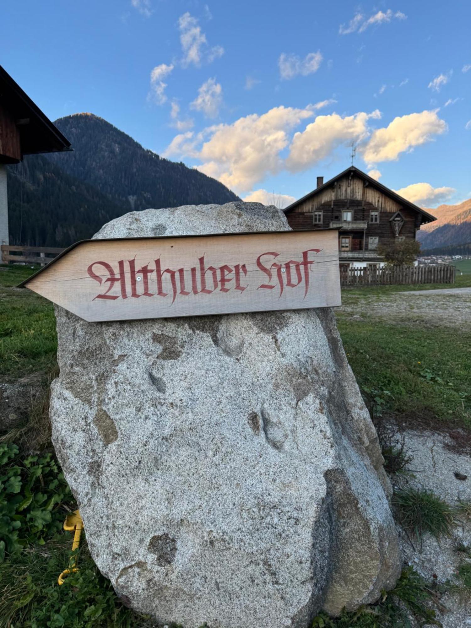 Апартаменты Althuberhof Planca di Sopra Экстерьер фото